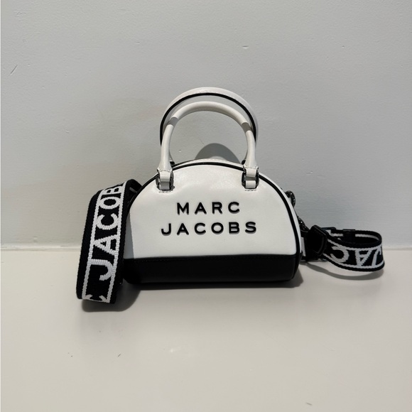 NWT Marc Jacobs Bowling Bag b&w